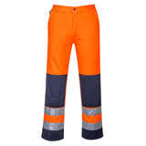 Portwest Broeken TX71 oranje-marineblauw(ON)