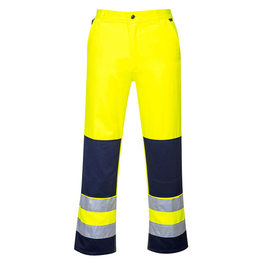 Portwest Broeken TX71 geel-marineblauw(YN)