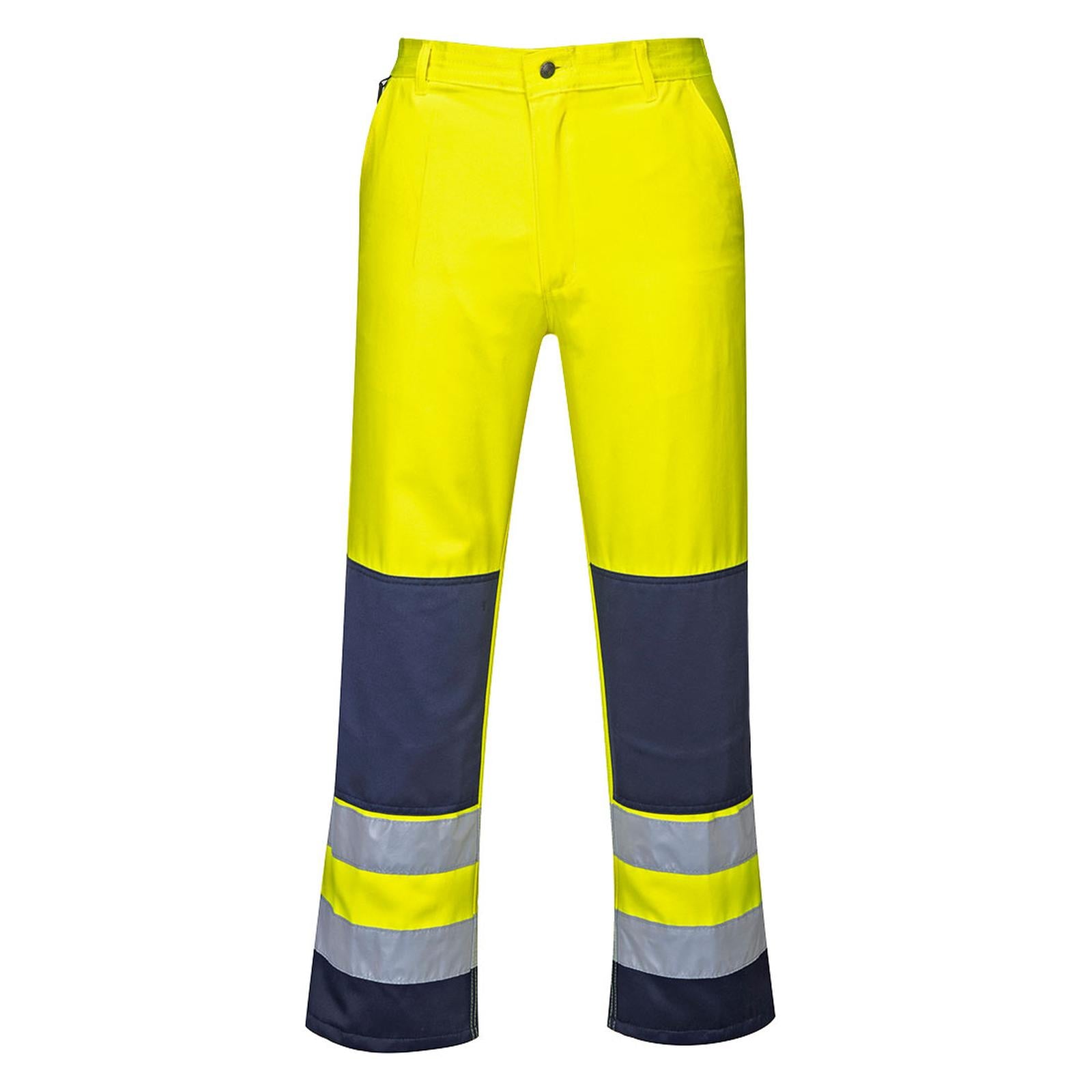 Portwest Broeken TX71 geel-marineblauw(YN)