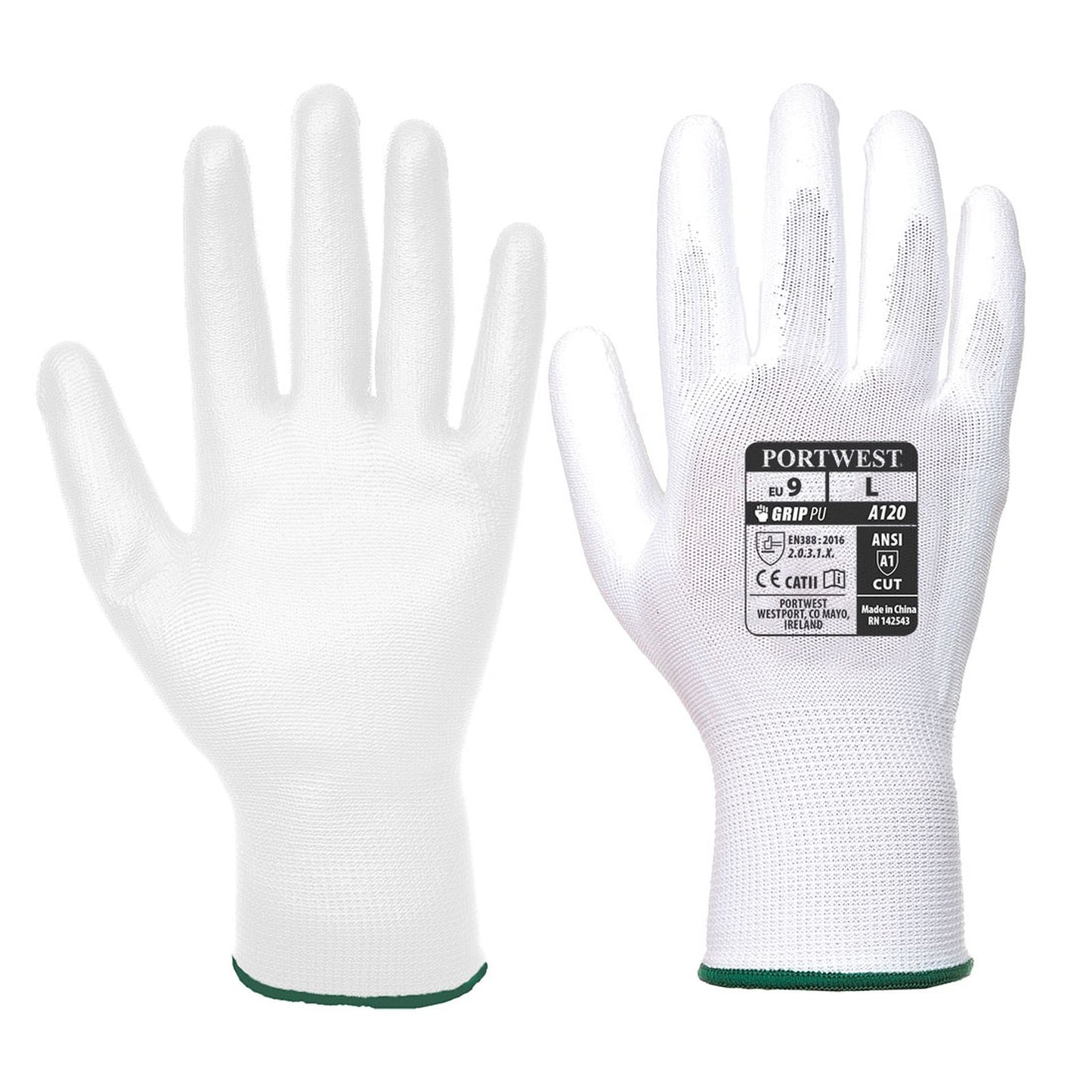 Portwest Handschoenen VA120 wit(W6)