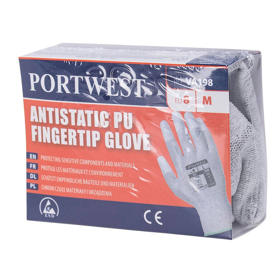 Portwest Handschoenen VA198 grijs(G7)