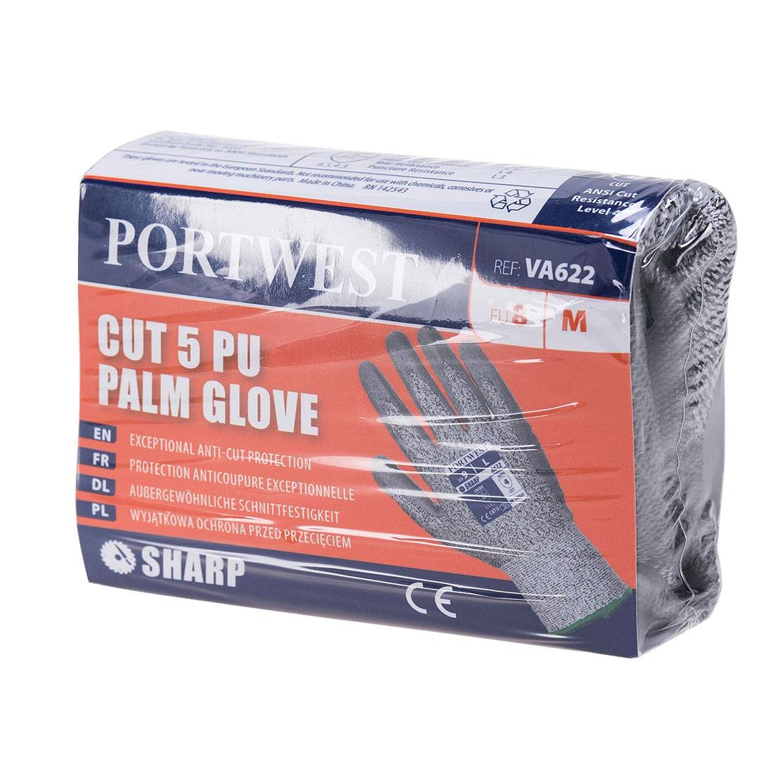Portwest Handschoenen VA622 grijs(G7)