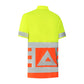 Noname High Visibility Poloshirt VKPOKM100 verkeersregelaar Met korte mouw HiVis geel-oranje(GEELORANJE)