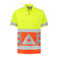 Noname High Visibility Poloshirt VKPOKM100 verkeersregelaar Met korte mouw HiVis geel-oranje(GEELORANJE)