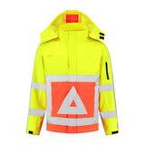 Noname High Visibility Softshelljas VKSSRWS100 geel-oranje(GEELORANJE)