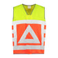 Noname High Visibility Veiligheidsvest VKVRWS100 fluo geel-oranje(GEELORANJE)