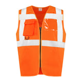 Noname High Visibility Veiligheidsvest VRRWS100 fluo oranje(ORANJE)