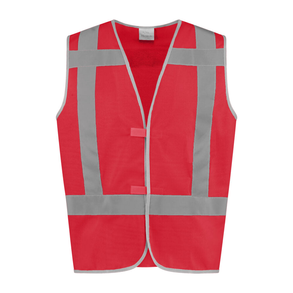 Noname High Visibility Veiligheidsvest VV100 rood(ROOD)