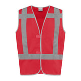 Noname High Visibility Veiligheidsvest VV100 rood(ROOD)