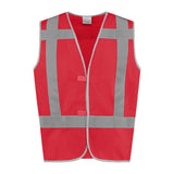 Noname High Visibility Veiligheidsvest VV100 rood(ROOD)