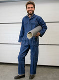 Woltex LasOveralls katoen/ kevlar Proban® donker