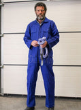 Woltex Overalls  Proban® klep/ kniezakken d.blauw