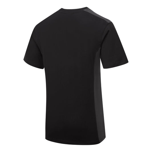 Portwest vrijetijdskleding Corporate Casuals T-shirt W1660 tweekleuren K/M zwart-grijs(BY)