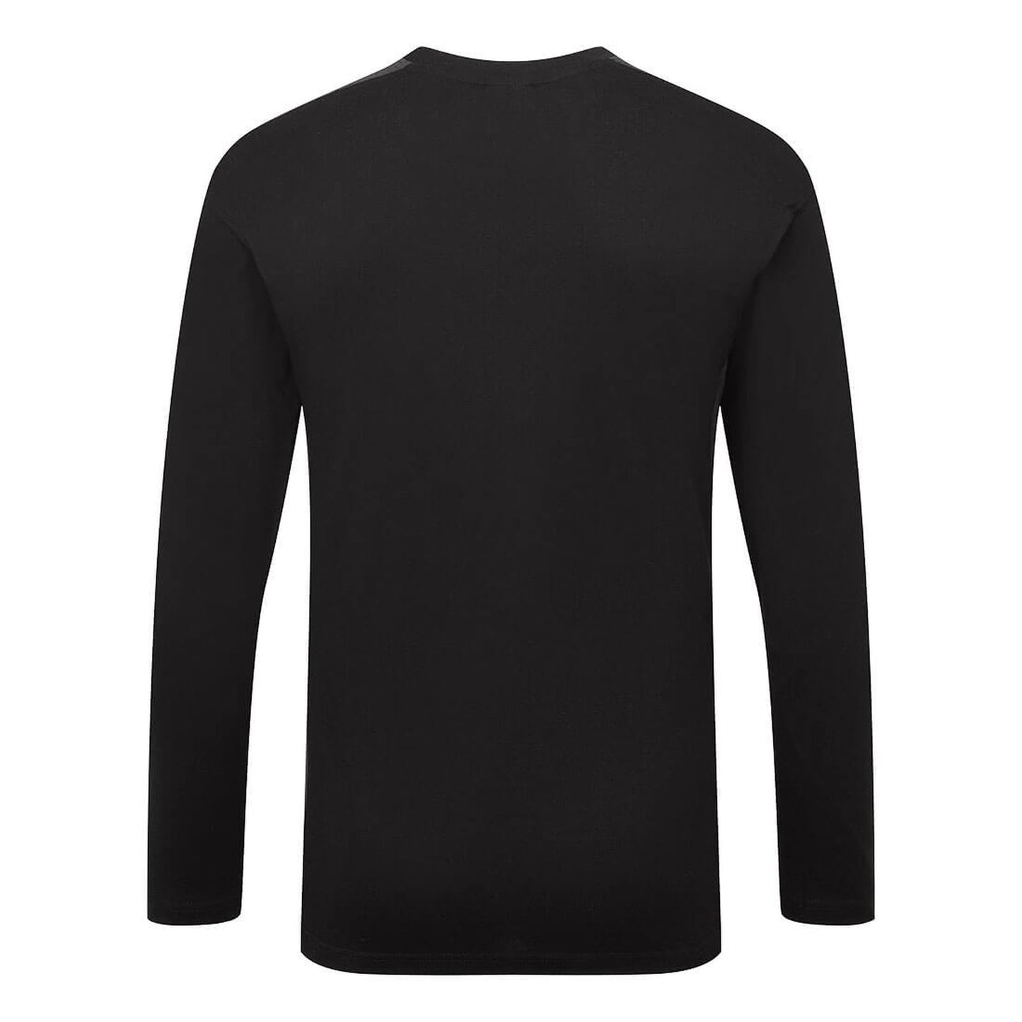 Portwest vrijetijdskleding Corporate Casuals T-shirt W1664 tweekleuren K/M longsleeve zwart-grijs(BY)