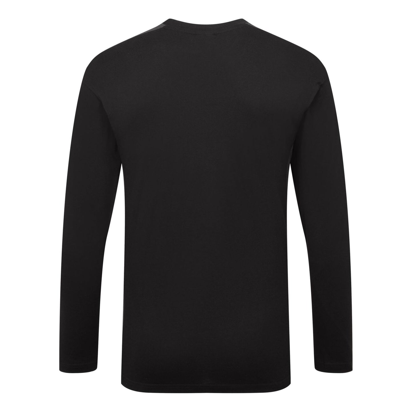 Portwest vrijetijdskleding Corporate Casuals T-shirt W1664 tweekleuren K/M longsleeve zwart-grijs(BY)