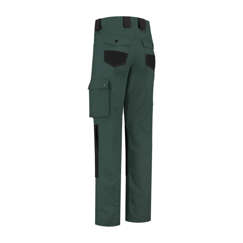 Noname Worker Werkbroek WBC6040 flessengroen-zwart(FLGROEN)