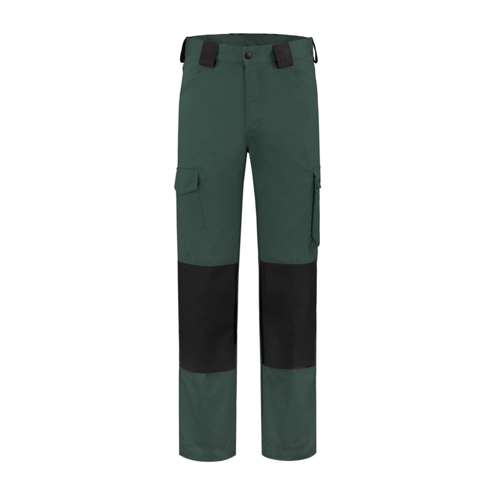 Noname Worker Werkbroek WBC6040 flessengroen-zwart(FLGROEN)