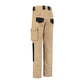 Noname Worker Werkbroek WBC6040 khaki-zwart(KZWART)
