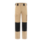 Noname Worker Werkbroek WBC6040 khaki-zwart(KZWART)