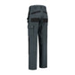 Noname Worker Werkbroek WBK100 100% katoen grijs-zwart(GRZWT)