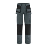 Noname Worker Werkbroek WBK100 100% katoen grijs-zwart(GRZWT)