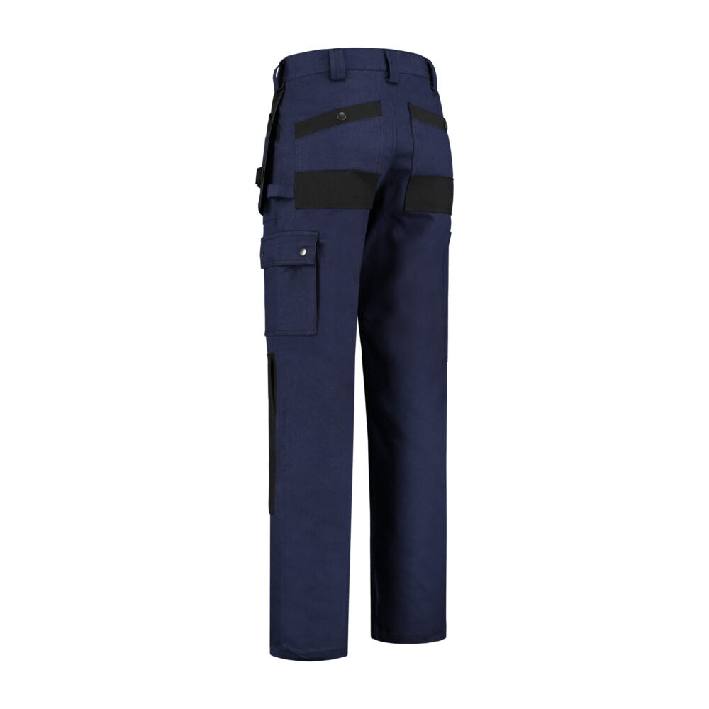 Noname Worker Werkbroek WBK100 100% katoen navy-zwart(NAVZWT)