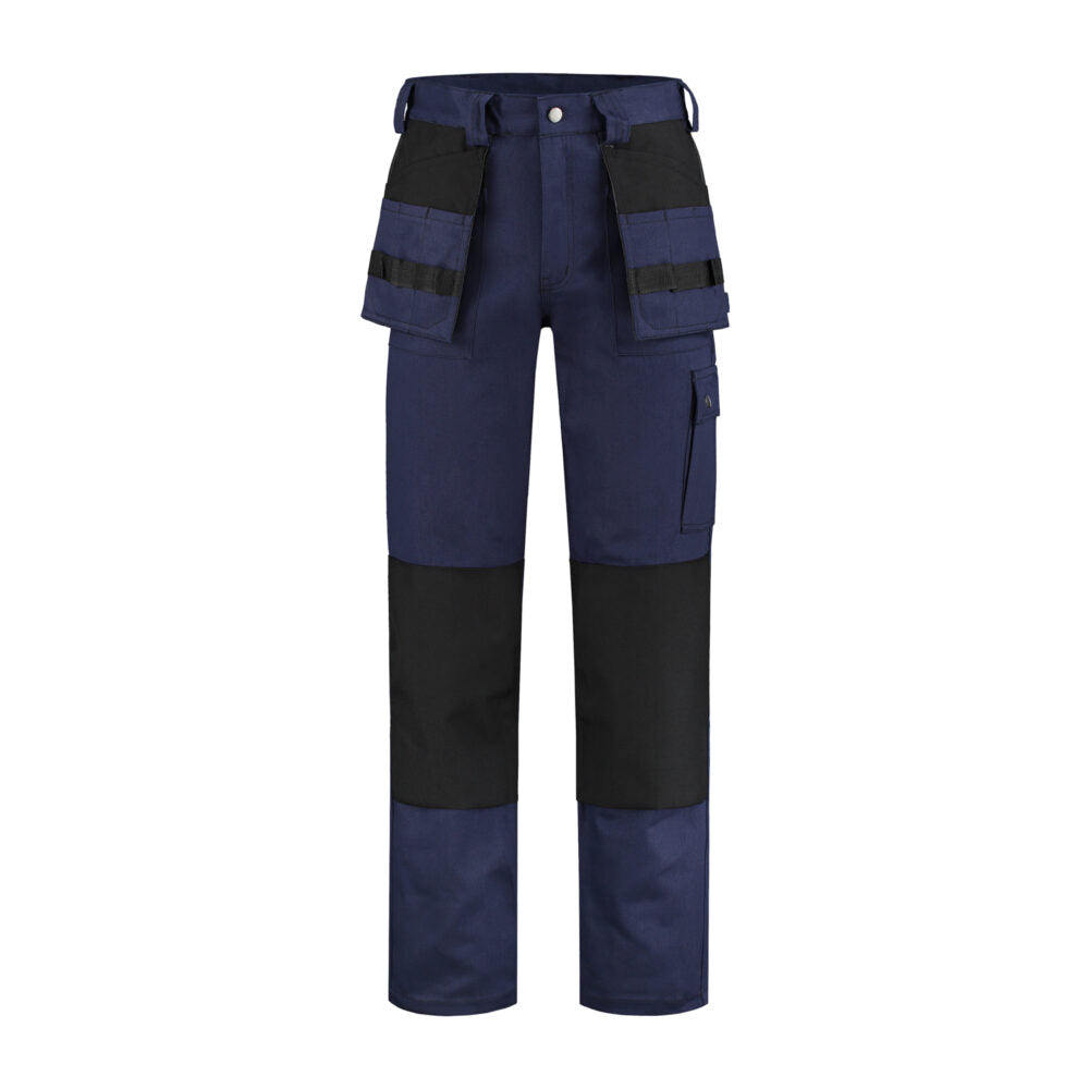 Noname Worker Werkbroek WBK100 100% katoen navy-zwart(NAVZWT)