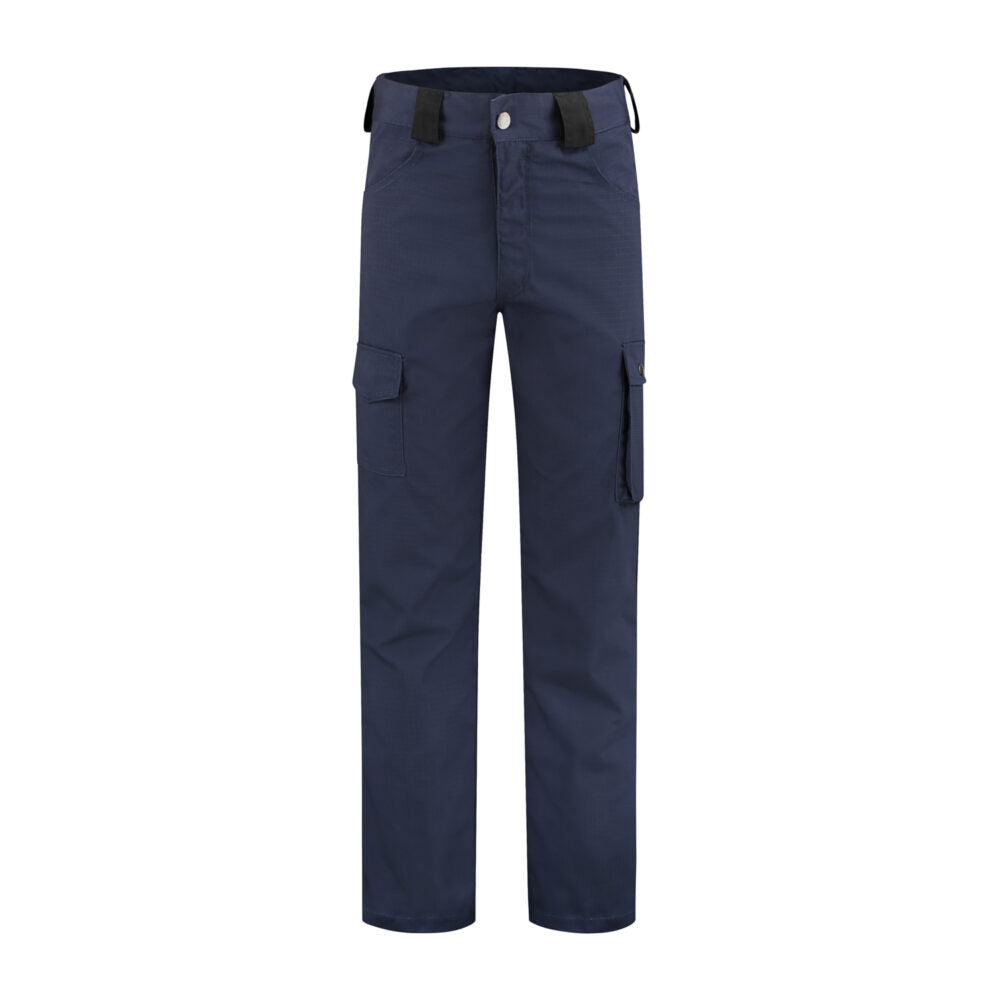 Noname Broeken WBR6535 marineblauw-zwart(NAVZWT)