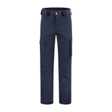 Noname Broeken WBR6535 marineblauw-zwart(NAVZWT)