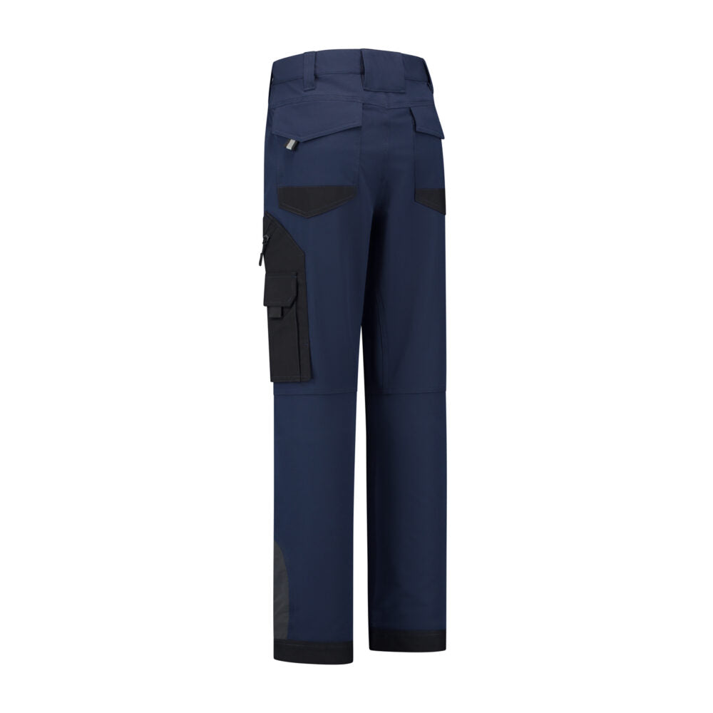 Noname Worker Werkbroek WBS9307 4-way stretch ripstop marineblauw-zwart(NAZWT)