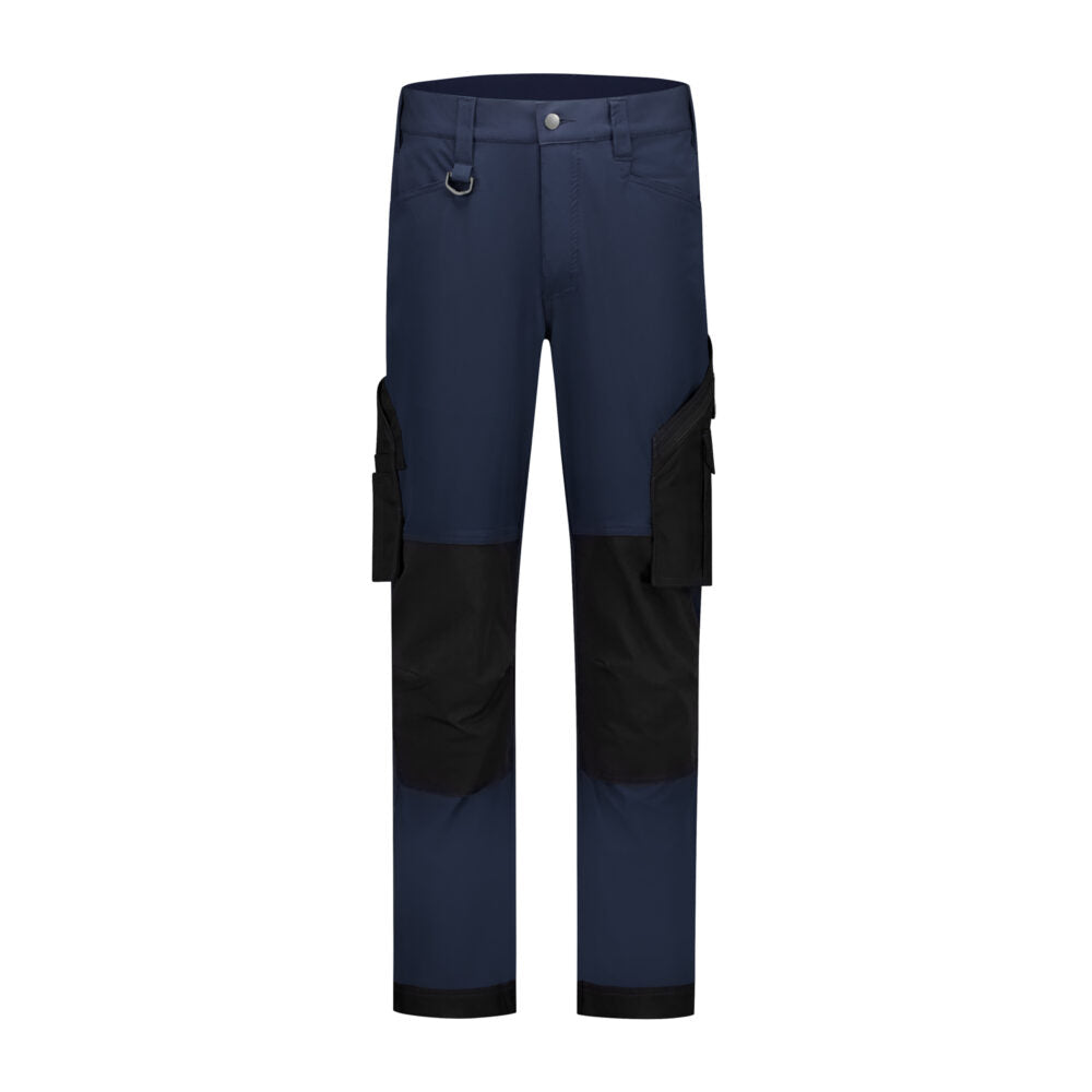 Noname Worker Werkbroek WBS9307 4-way stretch ripstop marineblauw-zwart(NAZWT)