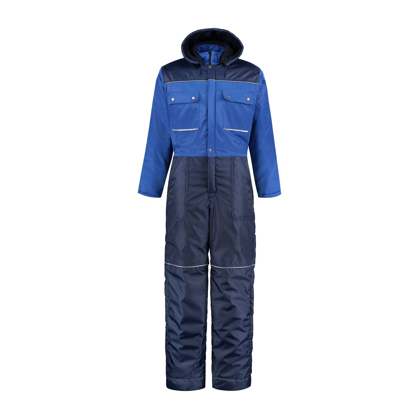 Noname Overalls WOVPK8020 Reflectiepiping kobaltblauw-donkerblauw(KORNAV)