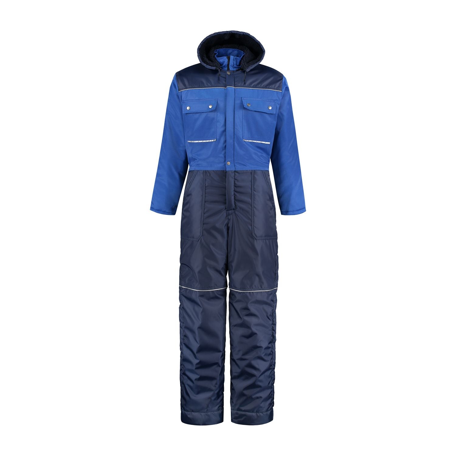 Noname Overalls WOVPK8020 Reflectiepiping kobaltblauw-donkerblauw(KORNAV)
