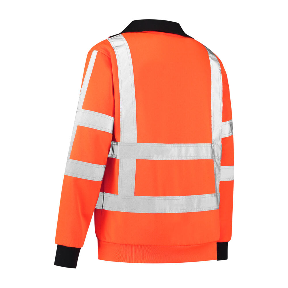Noname High Visibility Sweater ZSCRWS7525 fluo oranje(ORANJE)