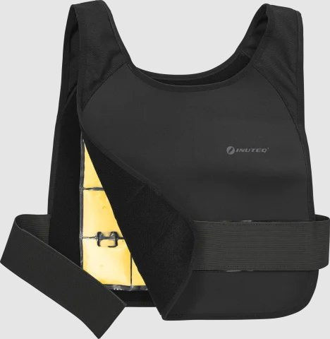 Inuteq Bodycool Pro koelvest Neoprene PAC (excl. Koelelementen) zwart