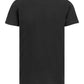Build Your Brand T-shirt BY028 shaped long tee zwart(BLAC)