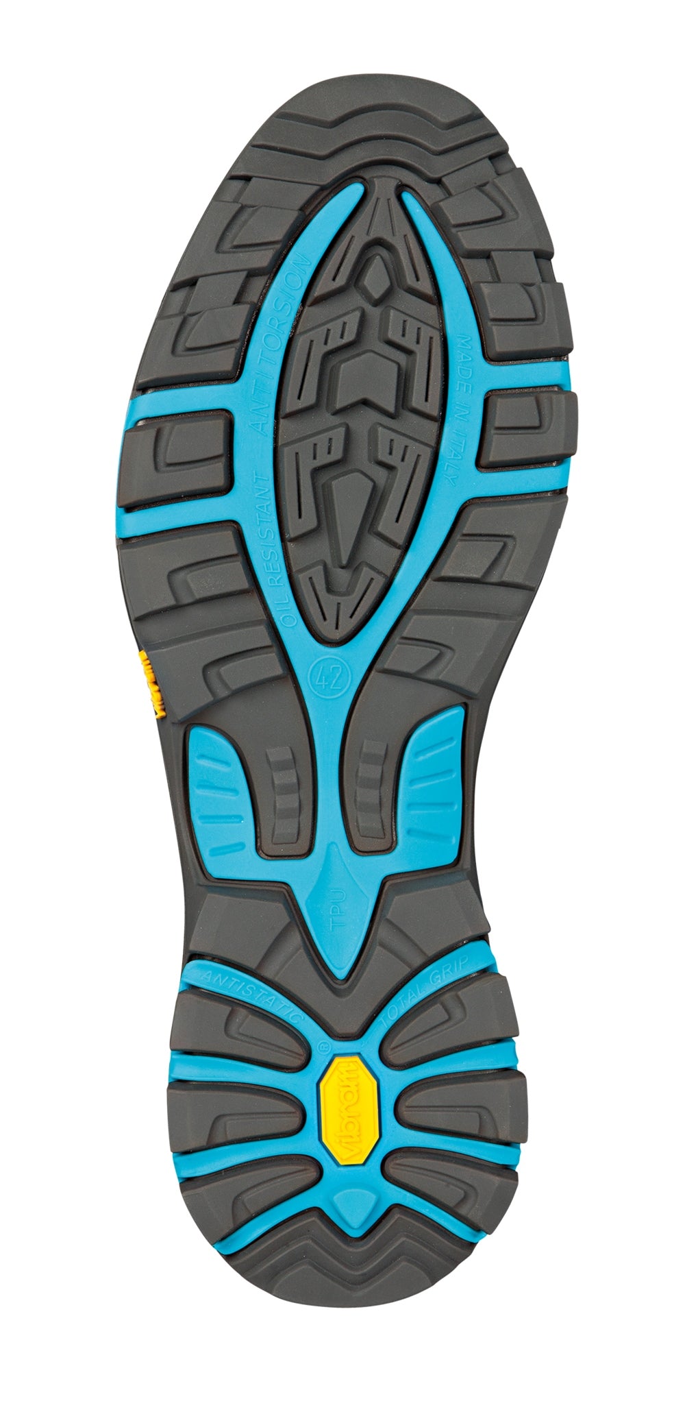 Grisport STS Schoenen Helios Beschermende neus- zool Overneus zwart-blauw Klant 487