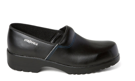 Strövels Klompen Flex 933 Buigzame zool- PU zwart