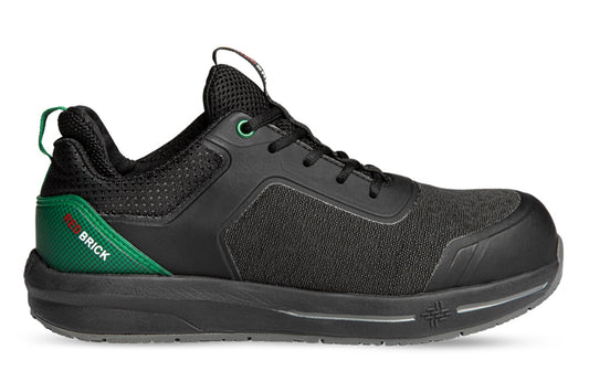 Redbrick Safety Sneakers Motion Werkschoen Force Lichtgewicht Waterbestendig zwart