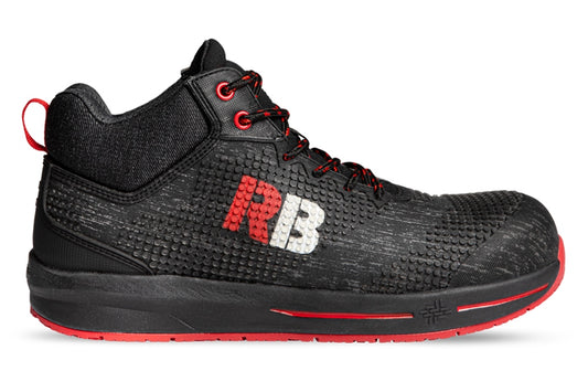 Redbrick Safety Sneakers Motion Werkschoen Comet High Lichtgewicht Waterbestendig antracietgrijs
