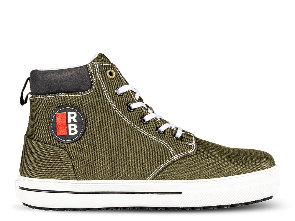 Redbrick Safety Sneakers Ladies Line Werkschoen Julia hoog S3 dames groen