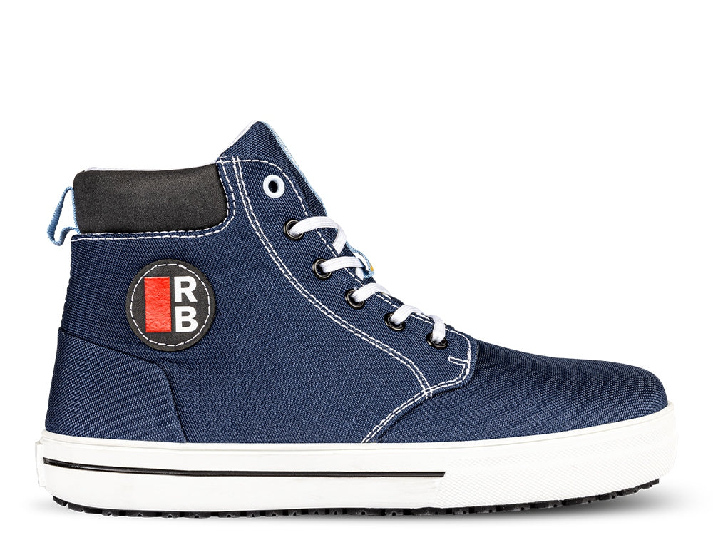 Redbrick Safety Sneakers Ladies Line Werkschoen Lisa hoog S3 dames donkerblauw