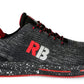 Redbrick Safety Sneakers Motion Werkschoen Superb Laag model zwart-rood