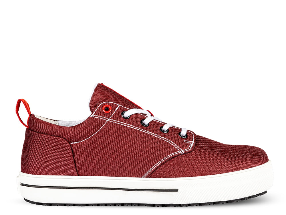 Redbrick Safety Sneakers Ladies Line Werkschoen Roxanne laag S3 dames rood