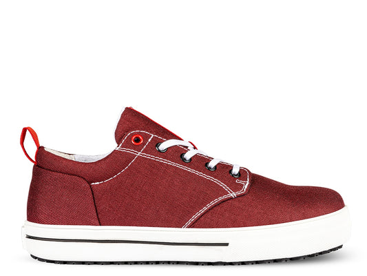 Redbrick Safety Sneakers Ladies Line Werkschoen Roxanne laag S3 dames rood