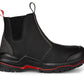 Redbrick Safety Sneakers Pulse Laarzen Ankle Boot Black S3S Laag model zwart