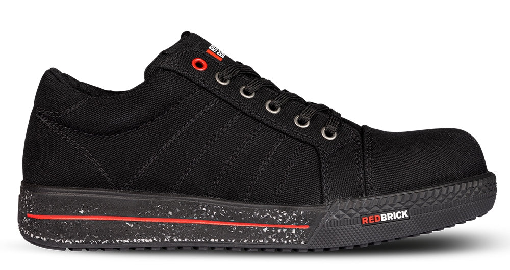 Redbrick Safety Sneakers Sustainable Werkschoen Tourmaline laag S1P zwart