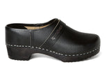 Strövels Klompen 502 Dichte hiel zwart