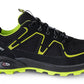 Grisport Cross Safety Schoenen Xtrail Veilige neus- zool ESD- antistatisch zwart-limoen