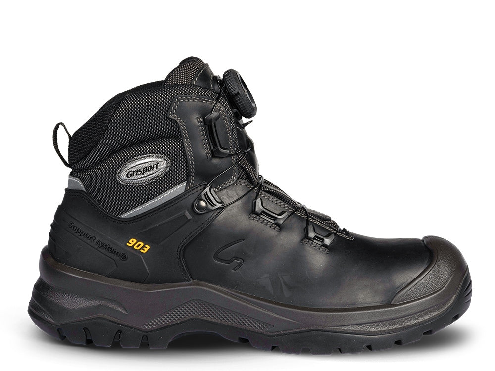 Grisport Werkschoen 903L BOA Hoog S3 antistatisch zwart